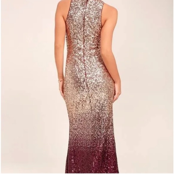 Lulus ombré sequin gown - Picture 4 of 13